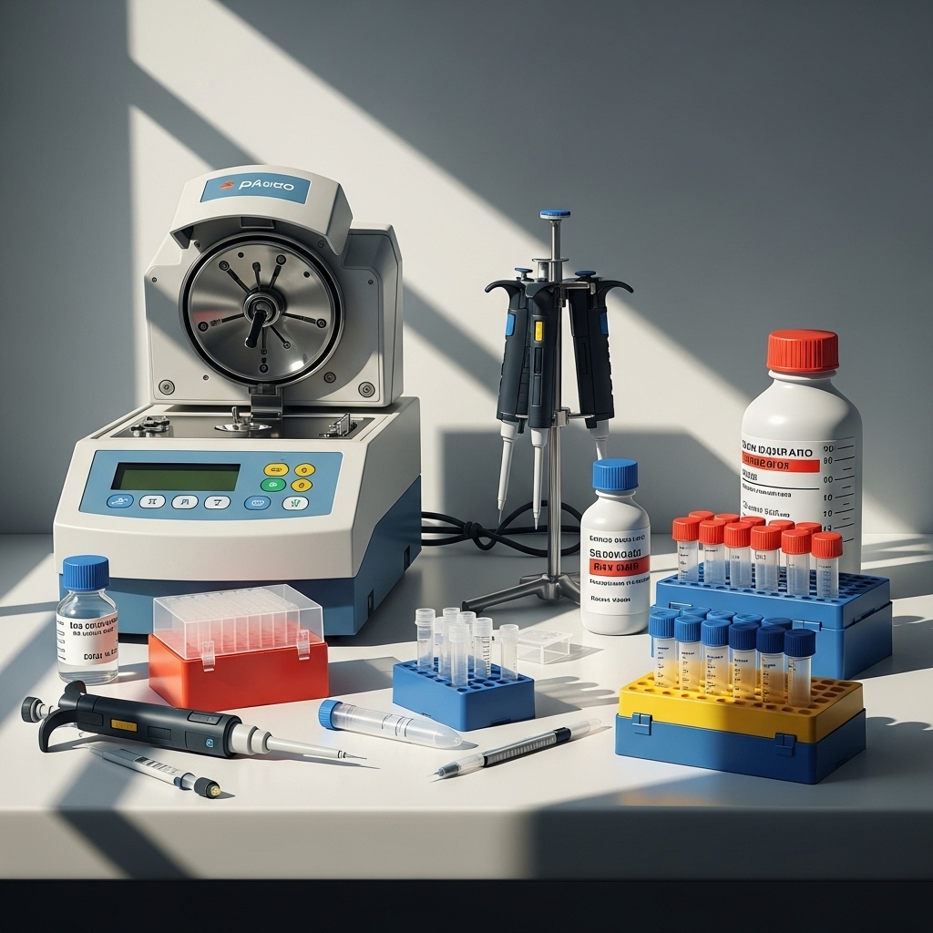 96-Well PCR Plate – Half-Height, Transparent